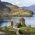 Eilean Donan Castle from a Distance - Dornie, Highland Scotland